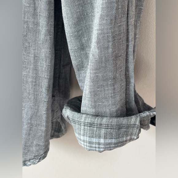 Men’s John Varvatos ⭐️ U.S.A. Reversible Long Sleeve Sport Shirts - Picture 11 of 16